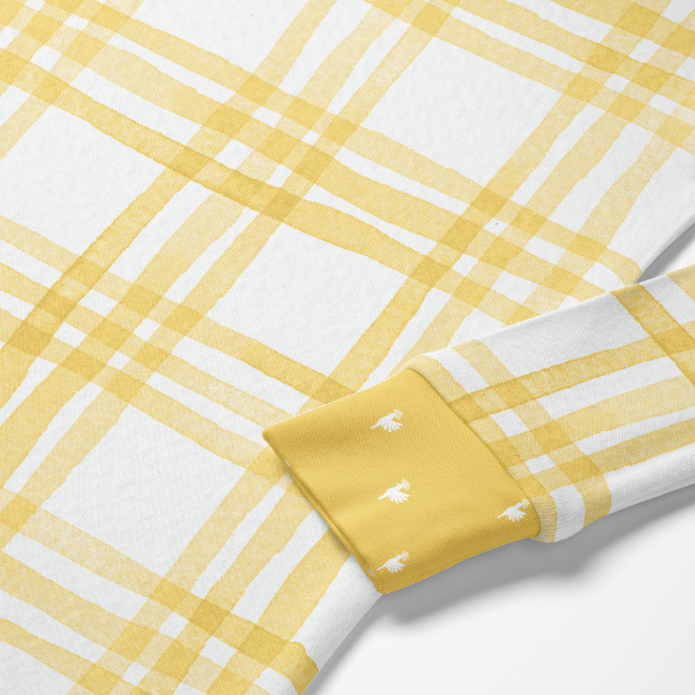 1.0 Tog Pastel Sarı Çizgili Uyku Tulumu