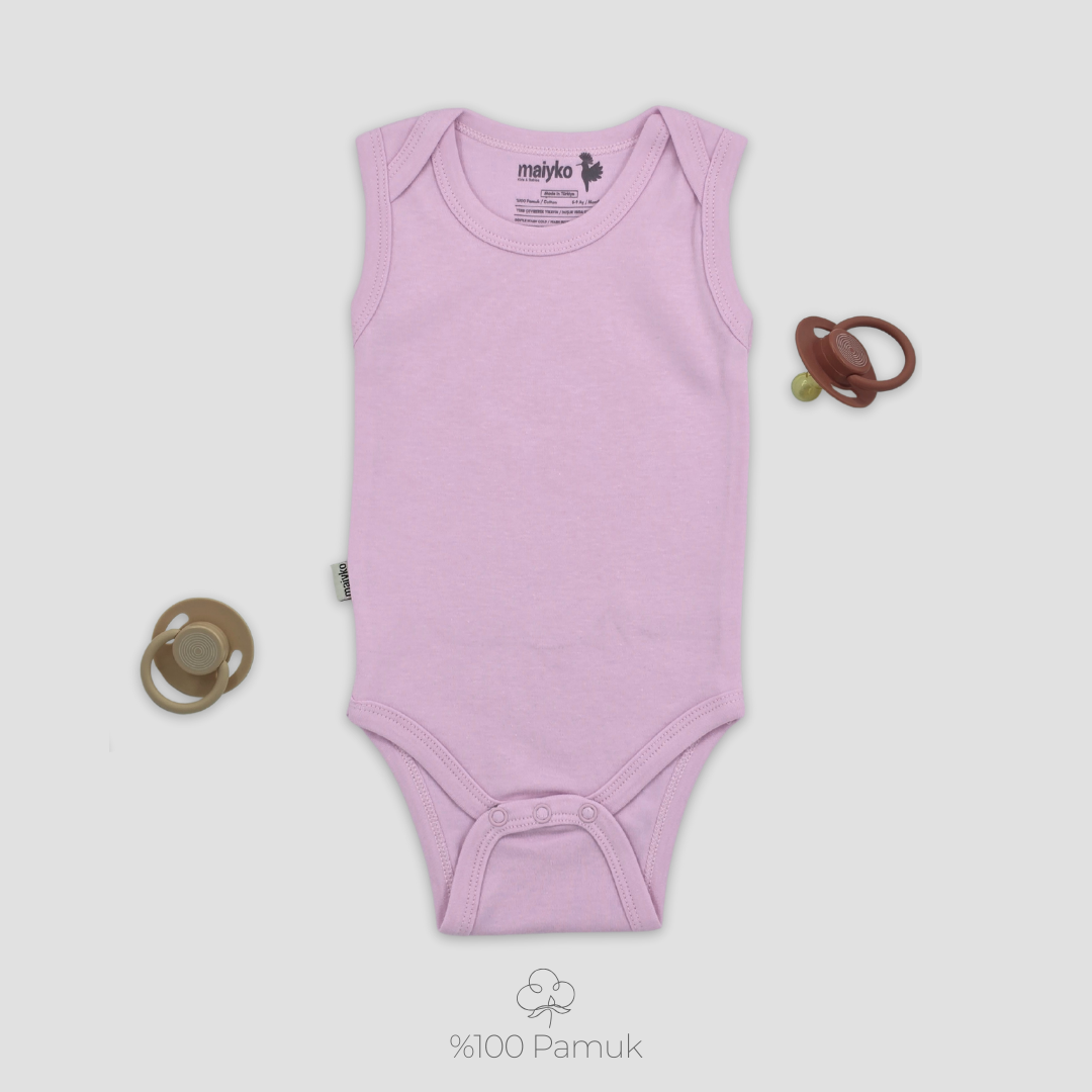 Atlet Body Pastel Pembe %100 Pamuk