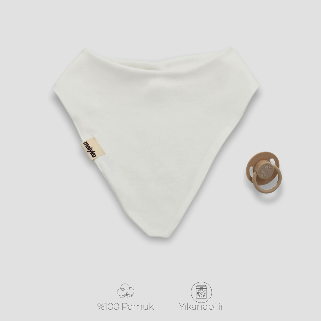 2'li Fular Önlük Seti %100 Pamuklu (Pembe)