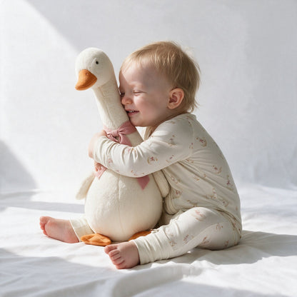 1.0 Tog Ribbon Goose Uyku Tulumu — bebek üzerinde