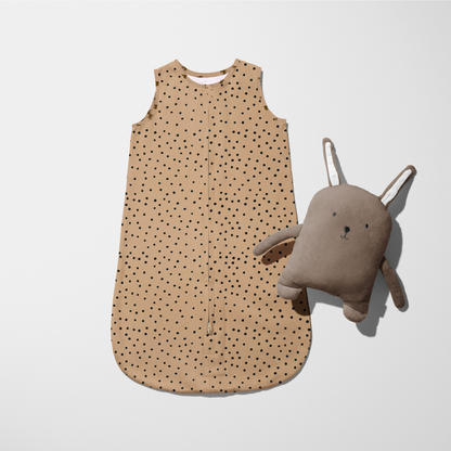 1.0 Tog Choco Dots Uyku Tulumu Giyilebilir Battaniye