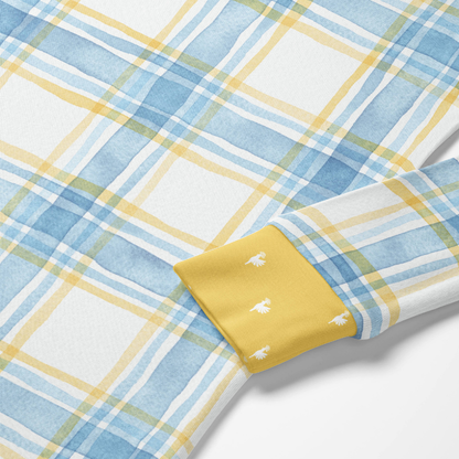 1.0 Tog Pastel Mavi Çizgili Uyku Tulumu