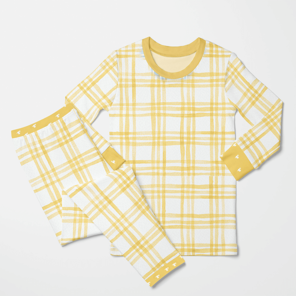 1.0 Tog Pastel Sarı Pijama Takımı