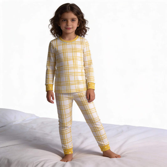 1.0 Tog Pastel Sarı Pijama Takımı