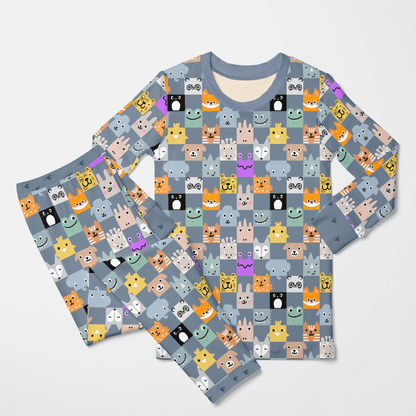 1.0 Tog Wild Friends Pijama Takımı