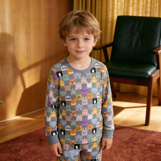 1.0 Tog Wild Friends Pijama Takımı