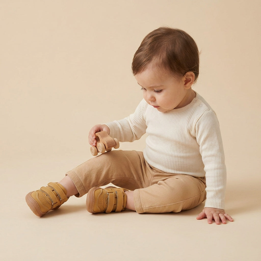 Maiyko Step Taba bebek ayakkabisi yakin cekim