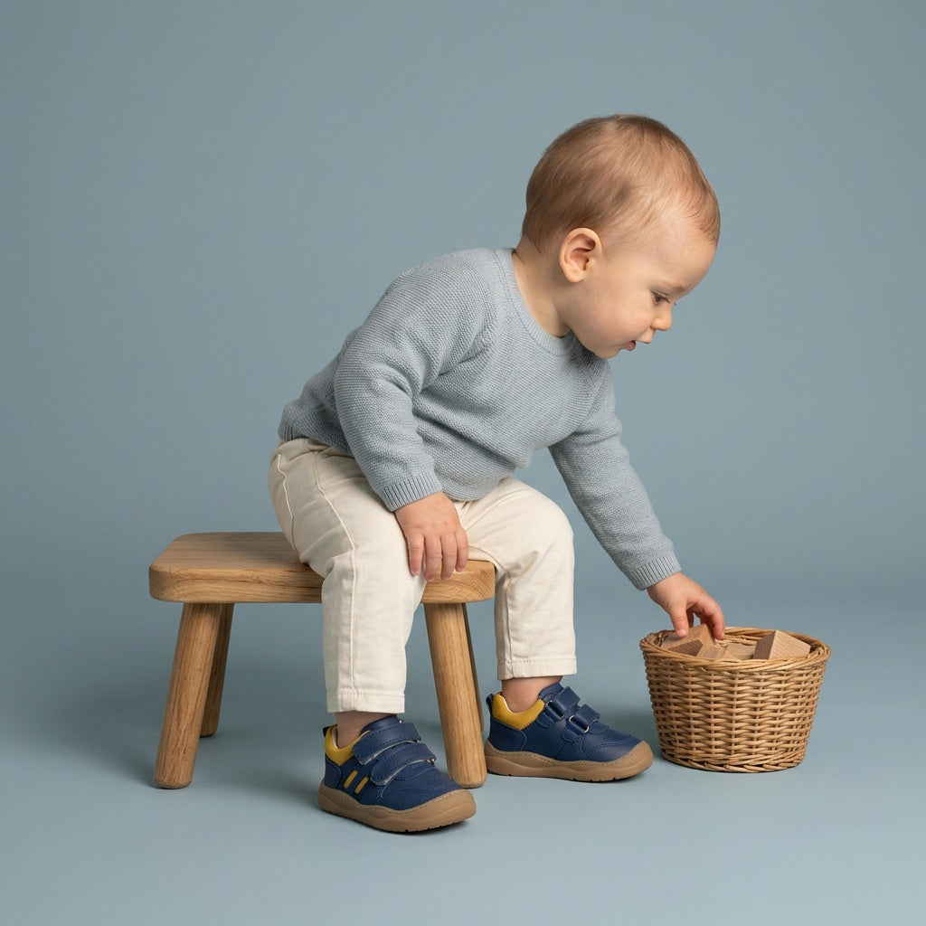 Maiyko Step Lacivert bebek ayakkabisi tam boy