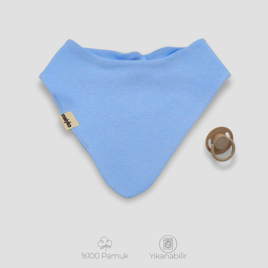 Bebek Önlüğü & Fuları Bebe Mavisi