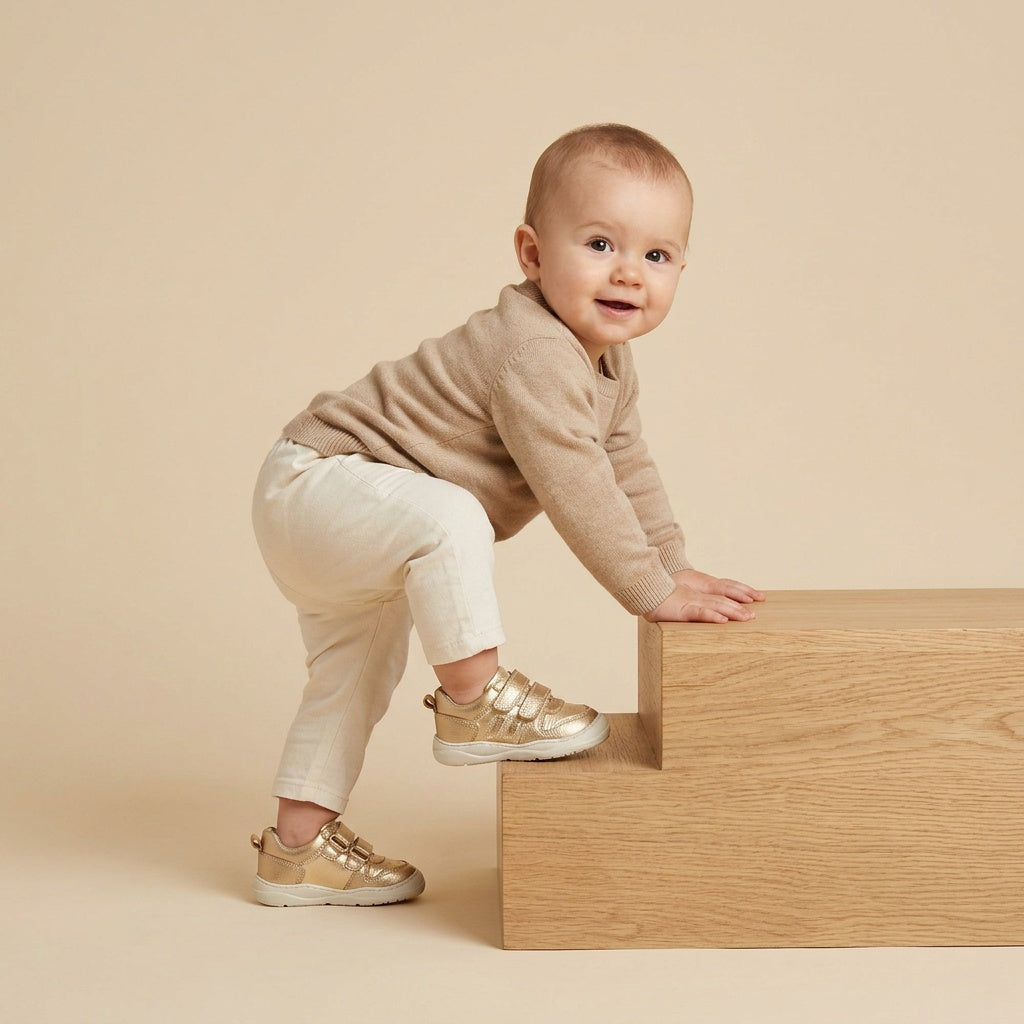 Maiyko Step Altin bebek ayakkabisi tam boy