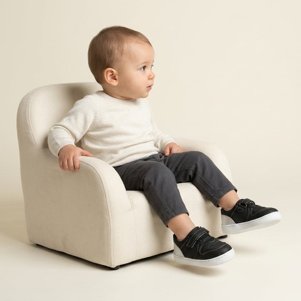 Maiyko Barefoot Siyah bebek ayakkabisi tam boy