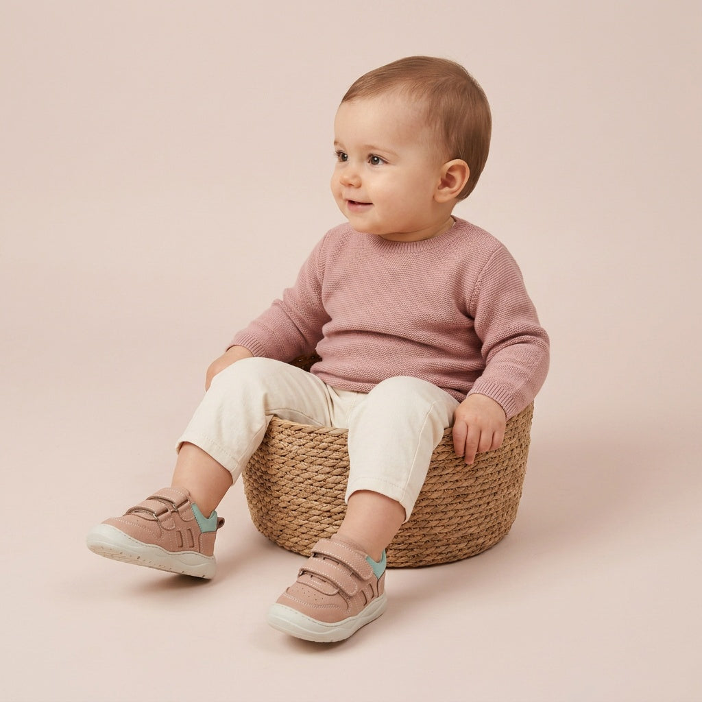 Maiyko Step Pudra bebek ayakkabisi tam boy
