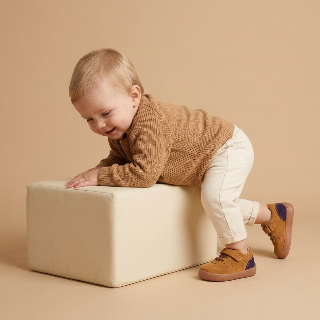 Maiyko Barefoot Taba bebek ayakkabisi tam boy