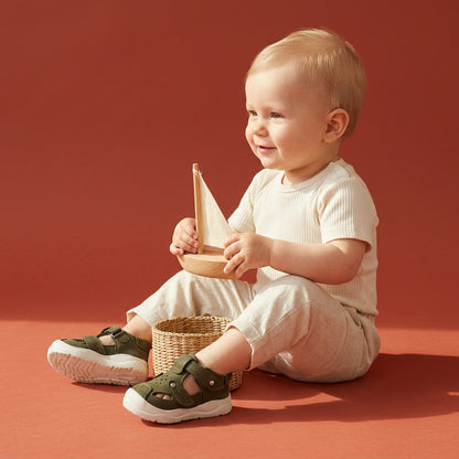 Maiyko Flow Haki Yesil bebek sandaleti yakin cekim
