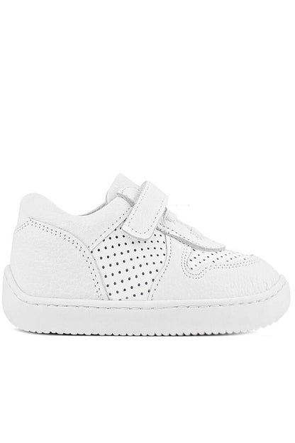 Maiyko Barefoot Beyaz (Beyaz Taban) Bebek Sneaker - açılı görünüm