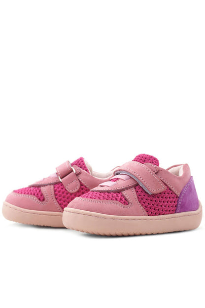 Maiyko Barefoot Pembe & Mor Hakiki Deri Bebek Sneaker