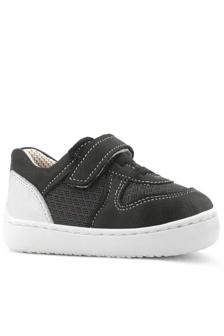 Maiyko Barefoot Siyah Hakiki Deri Bebek Sneaker