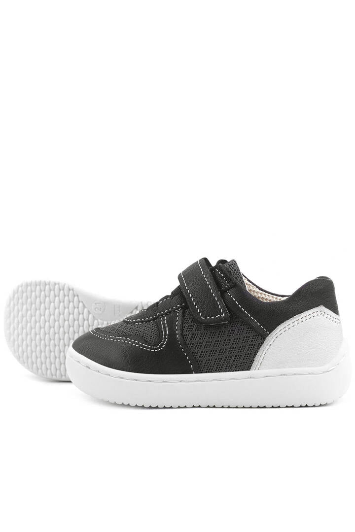 Maiyko Barefoot Siyah Hakiki Deri Bebek Sneaker