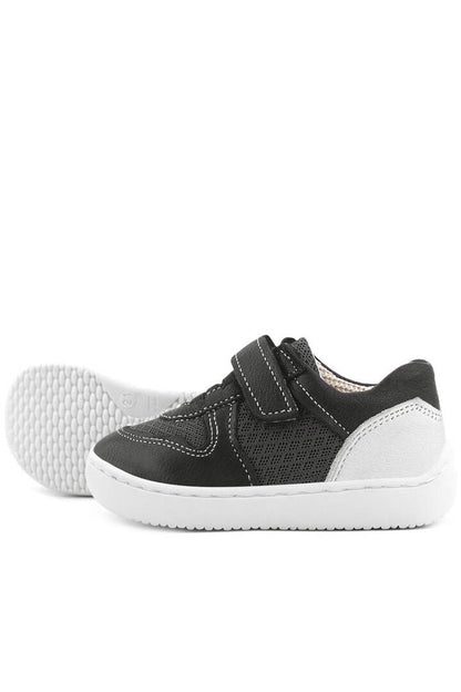 Maiyko Barefoot Siyah Hakiki Deri Bebek Sneaker