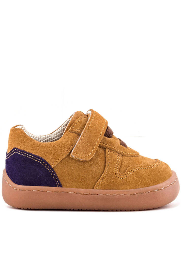 Maiyko Barefoot Taba Hakiki Deri Bebek Sneaker
