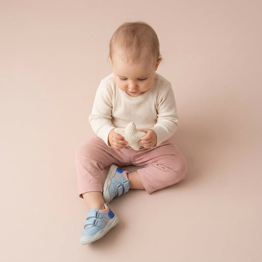 Maiyko Step Pudra Pembe Mavi bebek ayakkabisi yakin cekim