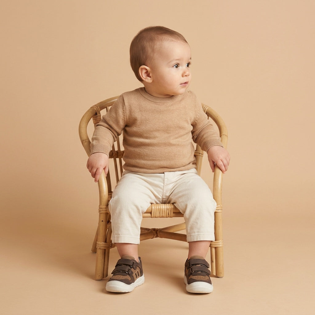 Maiyko Step Kahve bebek ayakkabisi tam boy