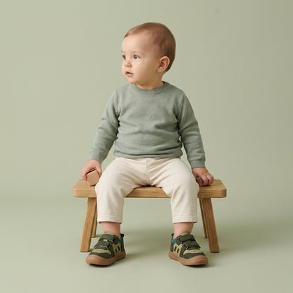 Maiyko Step Koyu Yesil bebek ayakkabisi tam boy