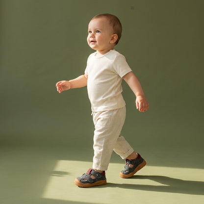 Maiyko Flow Gri bebek sandaleti tam boy