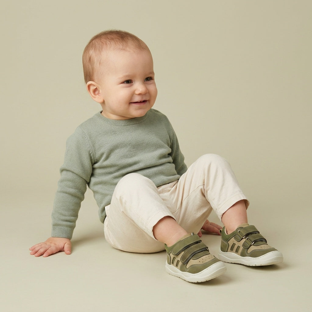 Maiyko Step Haki bebek ayakkabisi tam boy