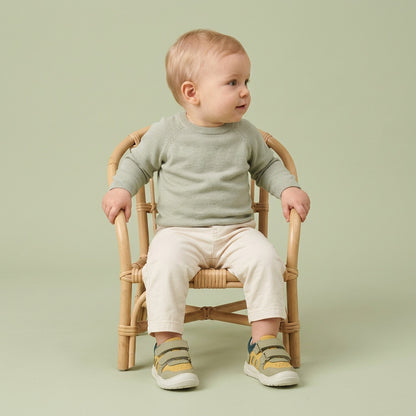 Maiyko Step Sari Yesil bebek ayakkabisi tam boy