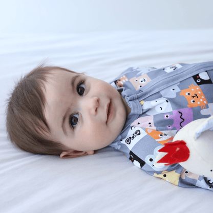 1.0 Tog Wild Friends Fermuarlı Tulum