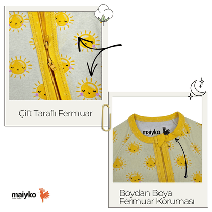 ☀️ Little Sunshine Fermuarlı Tulum