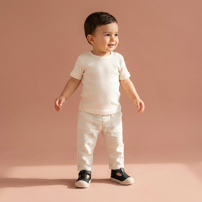 Maiyko Flow Hakiki Deri Siyah Cilt Anatomik Bebek Sandaleti - model