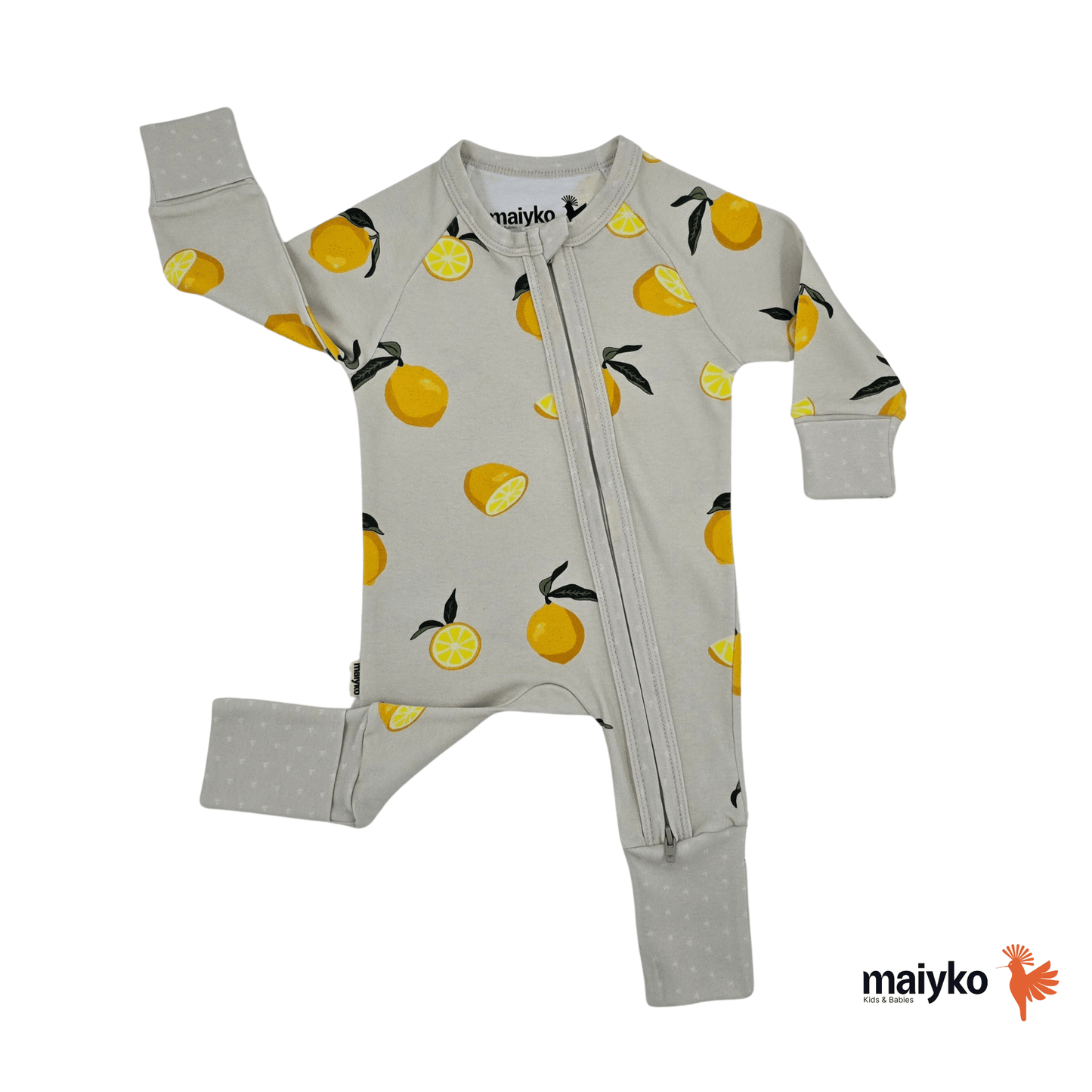 1.0 Tog Lemon Zest Fermuarlı Tulum