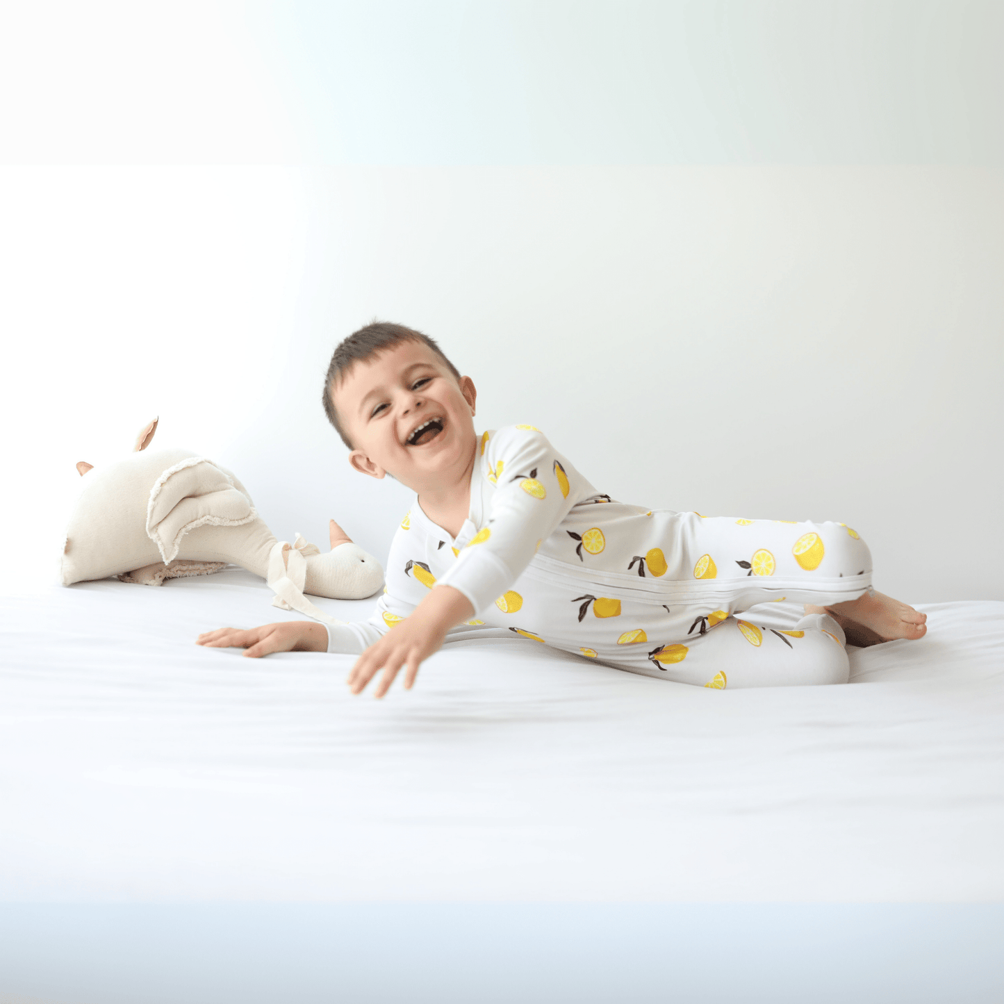 1.0 Tog Lemon Zest Fermuarlı Tulum
