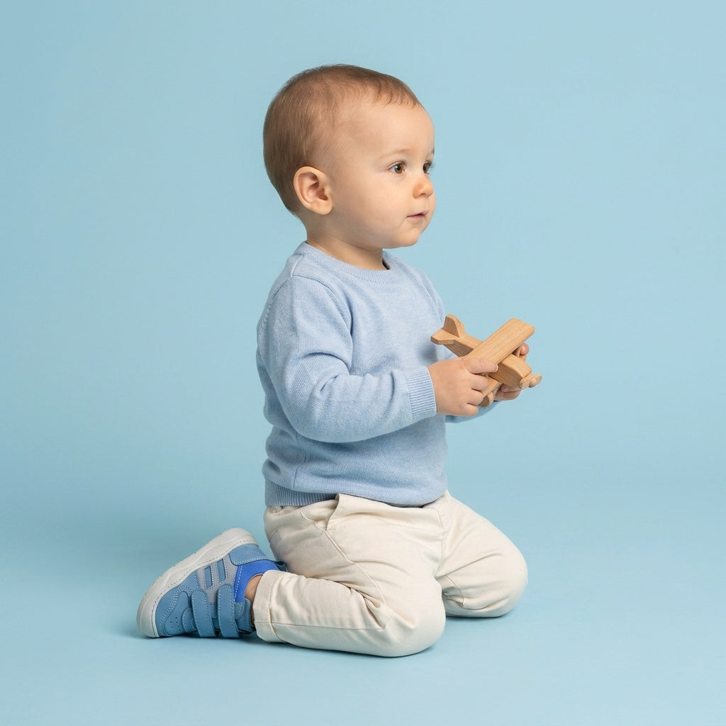 Maiyko Step Bebe Mavi bebek ayakkabisi tam boy