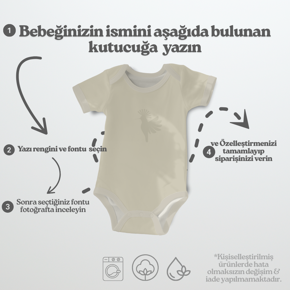 İsme Özel Body - Zarf yaka