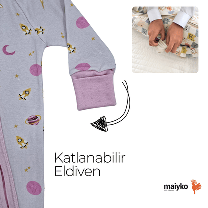 1.0 Tog Stardust Dreams Fermuarlı Tulum