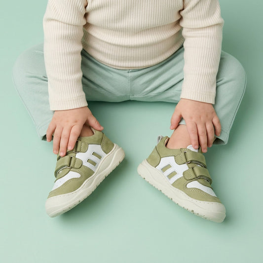 Maiyko Step Yesil bebek ayakkabisi yakin cekim