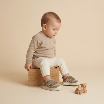 Maiyko Step Kum Krem bebek ayakkabisi tam boy
