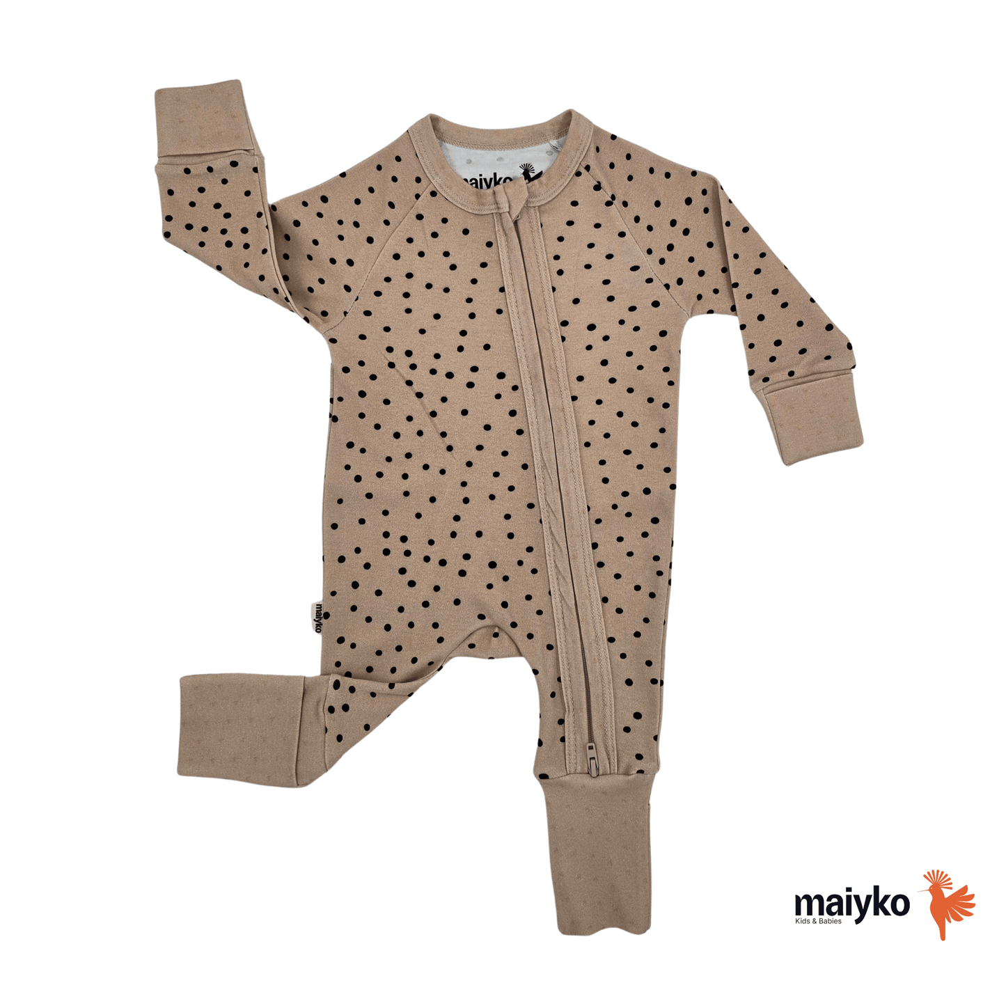 1.0 Tog Choco Dots Fermuarlı Tulum