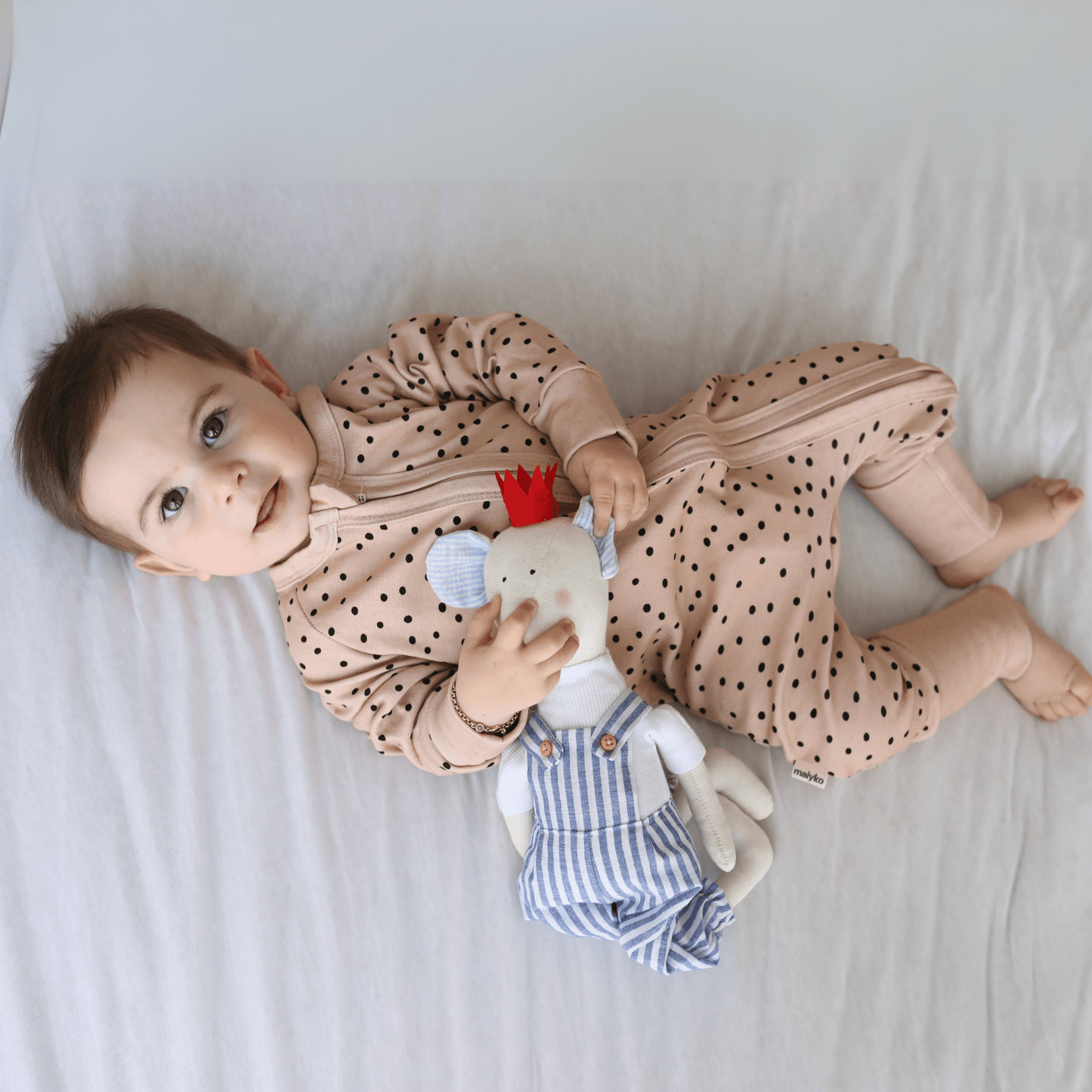 1.0 Tog Choco Dots Fermuarlı Tulum
