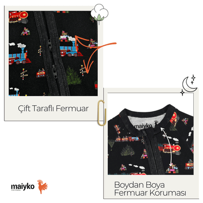 1.0 Tog Midnight Express Fermuarlı Tulum